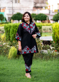 Black Chikankari Co-Ord Set